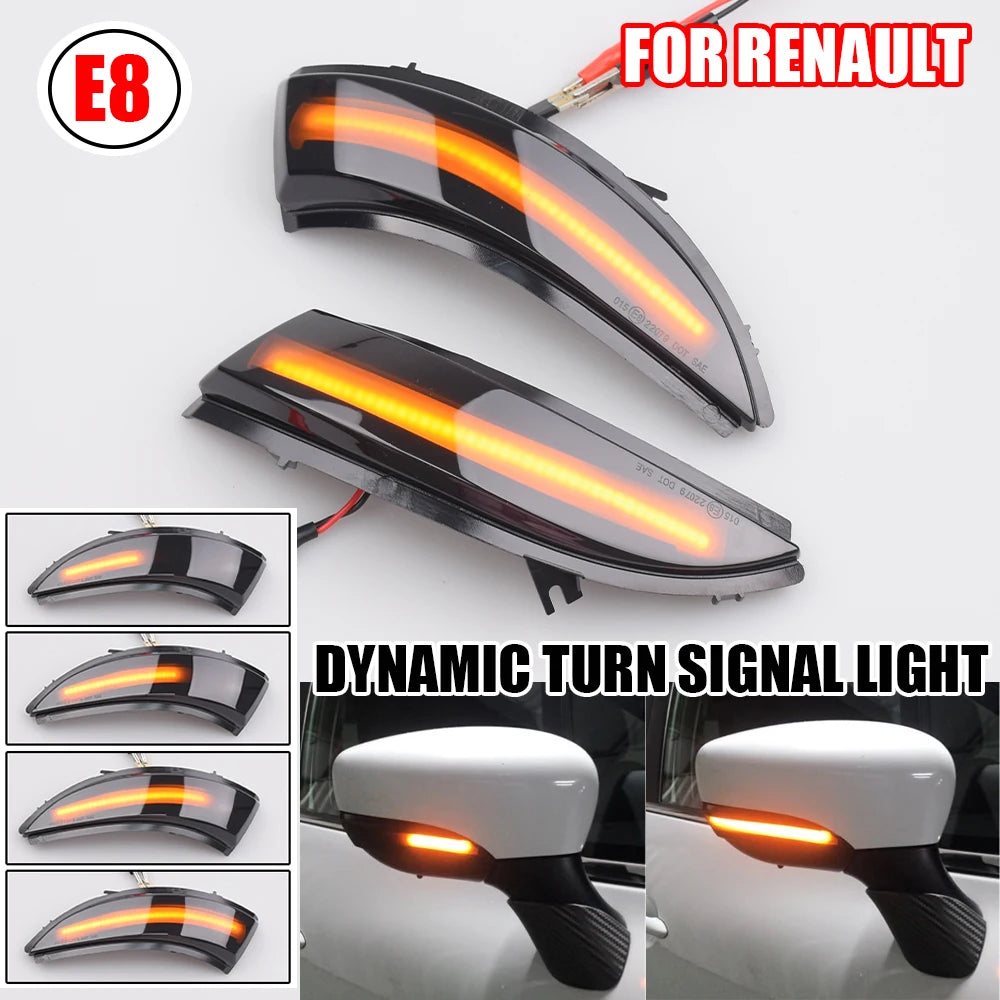 Répétiteurs RÉTRO LED DYNAMIQUE DÉFILANT Clio 4 Clio IV