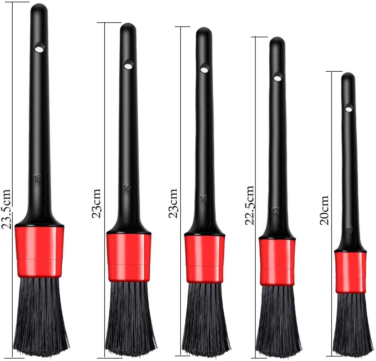 Lot de 5 pinceaux de nettoyage