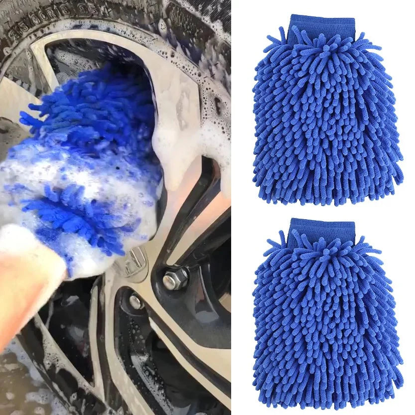 Gant de lavage chenille