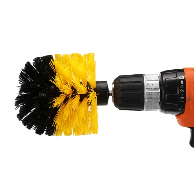 Lot de 3 brosses pour perceuse
