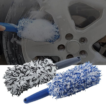 Brosse jantes en microfibre