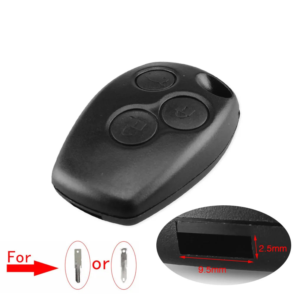 Coque de clé sans Lame Compatible Renault / Dacia